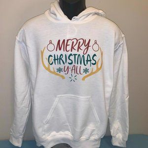 Merry Christmas Y'all! Men, Women Hoodie - Small -